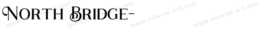 North Bridge字体转换
